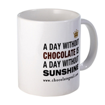 A Day Without Chocolate Mug